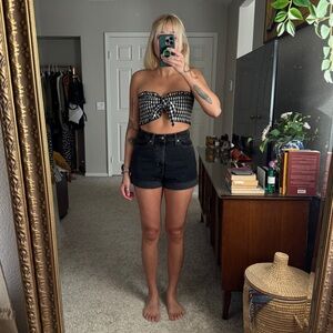 BDG Mom High-Rise shorts, Black, woman’s 27